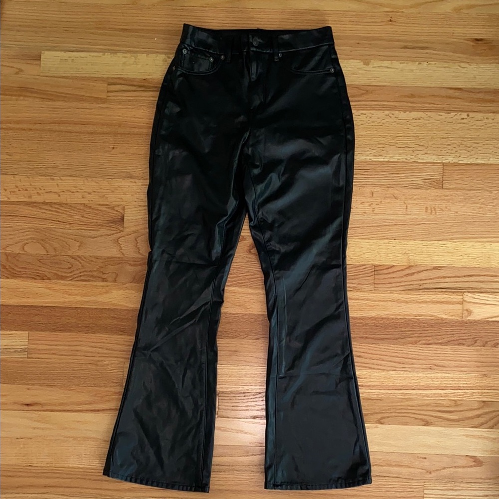 American Eagle Outfitters Black Flare Pants